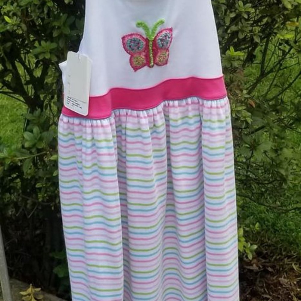 Crochet Butterfly made Squiggles size 4/5